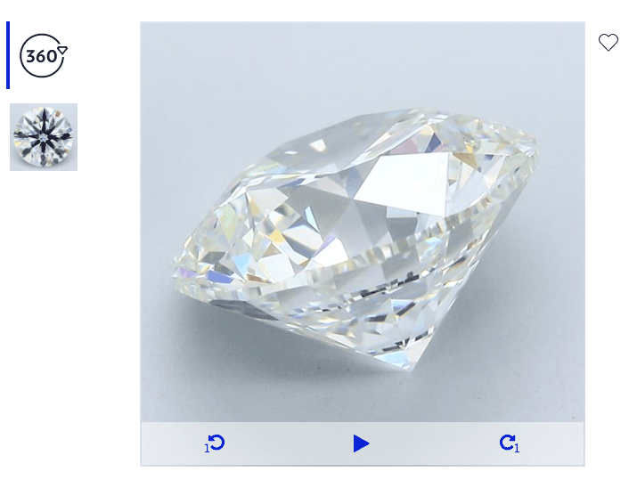 10 carat round diamond 