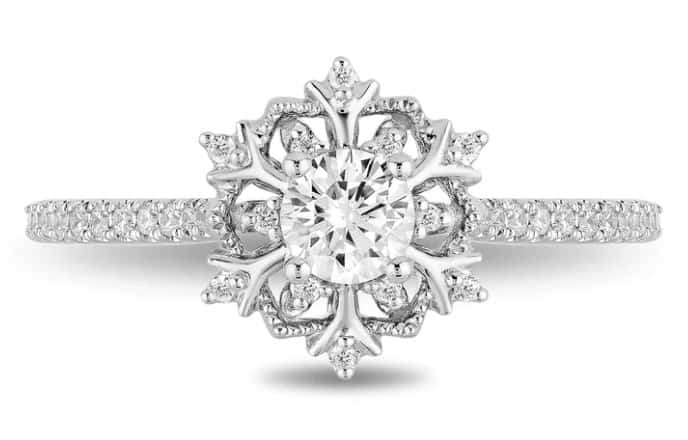 Elsa Enchanted Diamond Engagement Ring