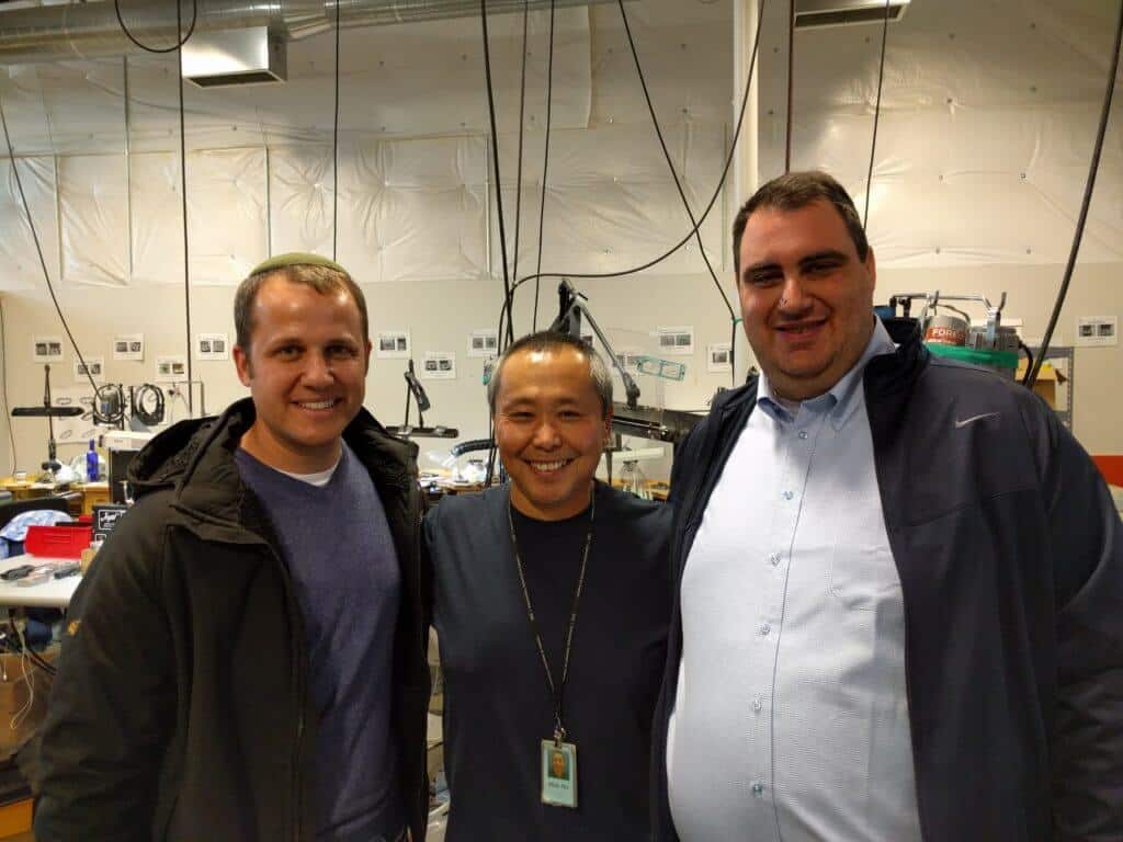 Ira and Mike at Blue Nile’s fulfillment center in Seattle