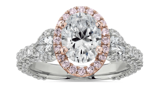 Bella Vaughan for Blue Nile Catarina Diamond Engagement Ring