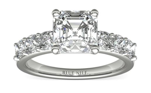 $20000 engagement ring asscher cut