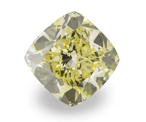 9 carat yellow diamond