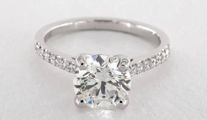 20000 engagement ring pave style